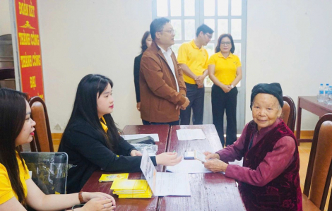 Lương hưu được chi trả gộp 2 tháng trước Tết Nguyên đán