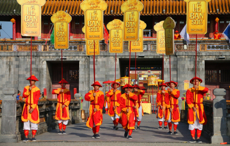 Tái hiện Lễ Ban sóc của triều Nguyễn ngày đầu năm mới 2026