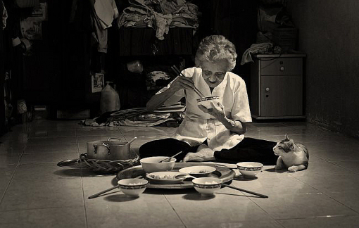 Mẹ già thích ăn gì?