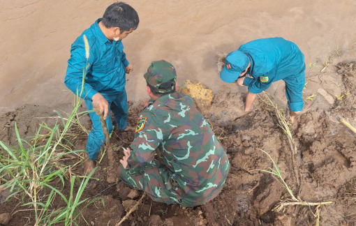 Hủy quả bom nặng 334kg còn sót sau chiến tranh