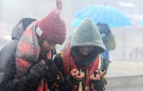 Miền Bắc rét run trong đợt lạnh khắc nghiệt nhất từ đầu mùa