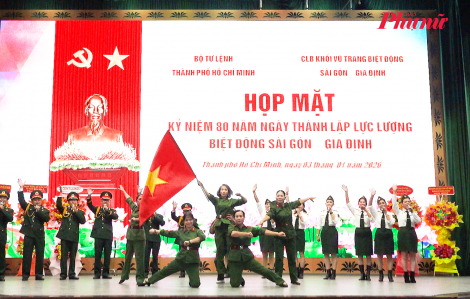 Họp mặt kỷ niệm 80 năm ngày truyền thống Biệt động Sài Gòn - Gia Định