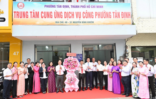 Phường Tân Định thành lập thêm 2 đơn vị phục vụ dân sinh, dịch vụ thiết yếu