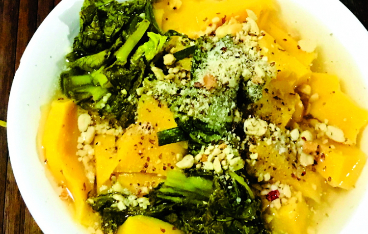 Bánh đúc mùa gặt