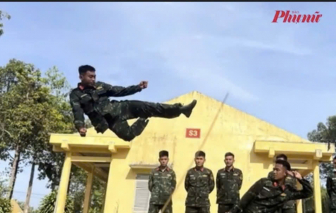 Lực lượng trinh sát luyện tập các phương án bảo vệ Đại hội XIV của Đảng