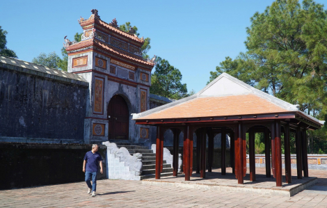 Cục Di sản văn hóa yêu cầu báo cáo về công trình lạ ở lăng Hoàng Thái hậu Từ Dụ