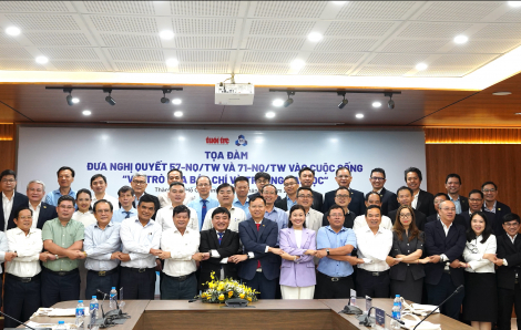 Khi báo chí và trường đại học cùng bắt tay đưa Nghị quyết 57, và 71 vào đời sống