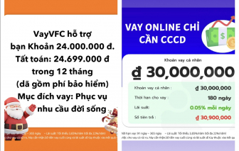 Tín dụng “đen” lại giăng bẫy khắp mạng xã hội