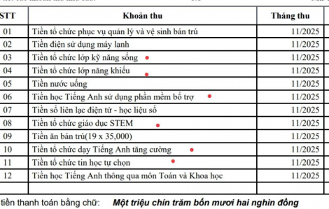 Phụ huynh phải đóng tiền để trẻ mầm non học vẽ, học múa