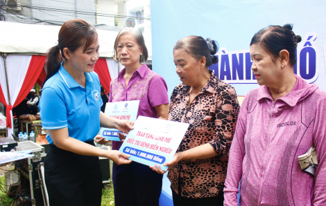 Phụ nữ phường Tân Sơn thực hiện 5 công trình thiết thực trong năm 2026