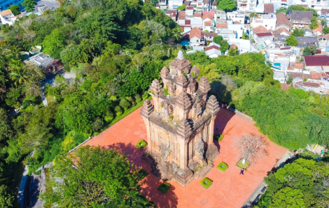 Di tích quốc gia đặc biệt Tháp Nhạn đã được phê duyệt quy hoạch bảo quản, tu bổ