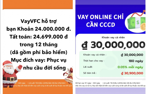 Tín dụng “đen” lại giăng bẫy khắp mạng xã hội