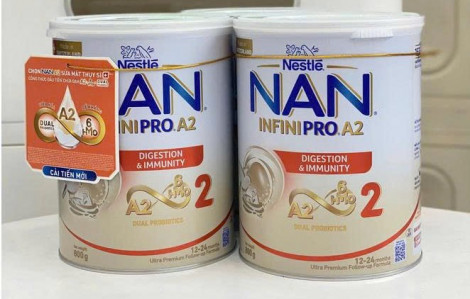 Nestlé thu hồi 17 lô sữa NAN tại Việt Nam