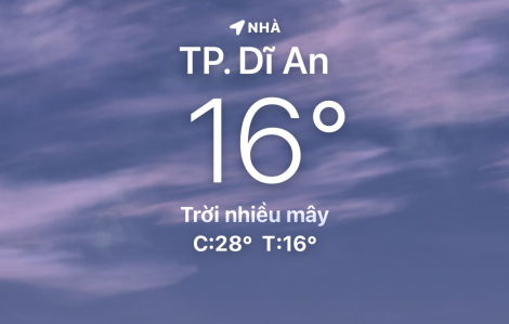 Sáng sớm nay, TPHCM se lạnh hiếm gặp, có nơi ghi nhận 16 độ C