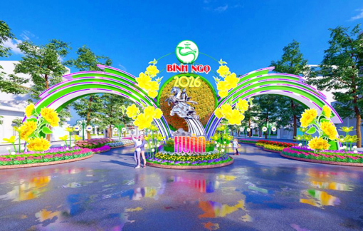 Đường hoa Cần Thơ Xuân Bính Ngọ 2026 có gì?