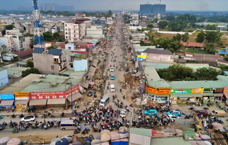 Giao thông rối loạn, bụi mù mịt trên dự án mở rộng đường Lò Lu