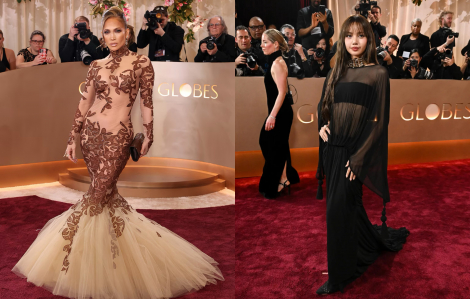 Jennifer Lopez, Lisa tỏa sáng trên thảm đỏ Quả cầu vàng 2026