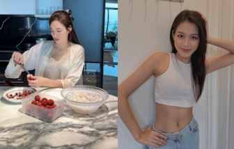 Sao Việt vào bếp: Hoa hậu Đỗ Hà nấu món tráng miệng cực khéo
