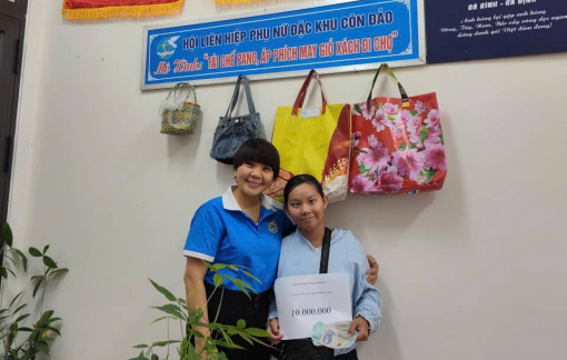 Hỗ trợ sinh kế cho phụ nữ khuyết tật ở Côn Đảo