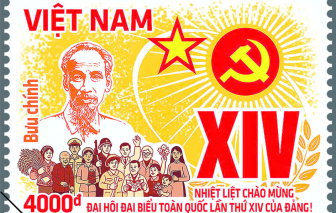 Phát hành bộ tem đặc biệt chào mừng Đại hội Đảng lần thứ XIV
