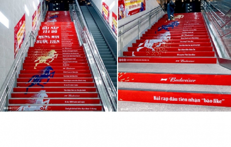 Budweiser ăn mừng mọi thành tựu ở Metro