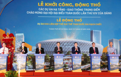 TPHCM đồng loạt động thổ 4 dự án lớn