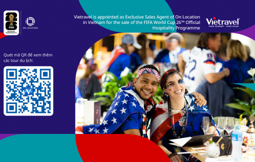 Vietravel kết nối người hâm mộ Việt với FIFA World Cup 2026™