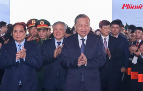 Tổng bí thư, Thủ tướng Chính phủ dự lễ khởi công nhà máy chế tạo chip bán dẫn đầu tiên tại Việt Nam