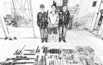 Xóa đường dây mua bán vũ khí quân dụng lớn, thu 21 khẩu súng cùng 4.227 viên đạn