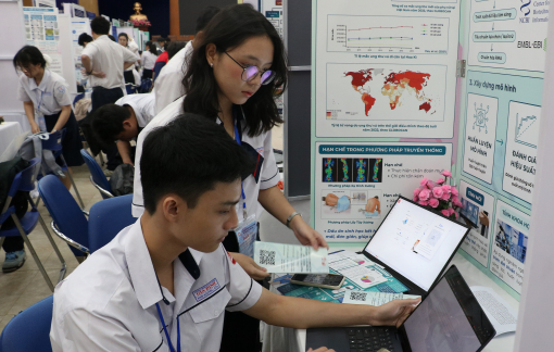 120 dự án của học sinh tranh suất thi khoa học kỹ thuật quốc gia