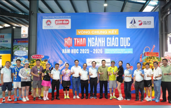 Sân chơi thể thao lan tỏa tinh thần đoàn kết trong ngành Giáo dục TPHCM