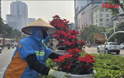 Hà Nội chỉnh trang hạ tầng nhiều tuyến phố trước thềm Đại hội XIV