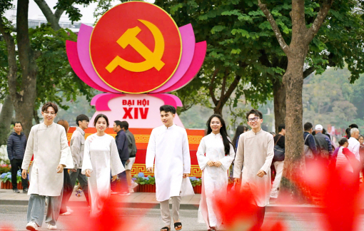 Chào mừng Đại hội đại biểu toàn quốc lần thứ XIV của Đảng - Đại hội của đổi mới và khát vọng