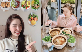 Sao Việt vào bếp: Bảo Thy nấu bữa ăn dặm chuẩn Nhật cho con và nhiều món ngon cho gia đình