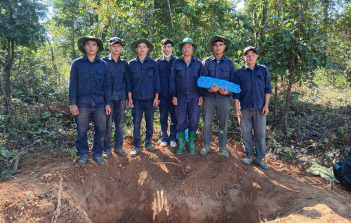 Thêm 5 hài cốt liệt sĩ được tìm thấy tại Lào và Campuchia