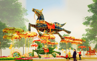 Đường hoa Nguyễn Huệ Tết Bính Ngọ 2026 mở rộng đến phường Thủ Dầu Một và Vũng Tàu