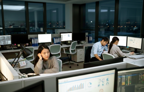 Thâu đêm “chạy deadline”, người trẻ đối mặt nhiều nguy cơ