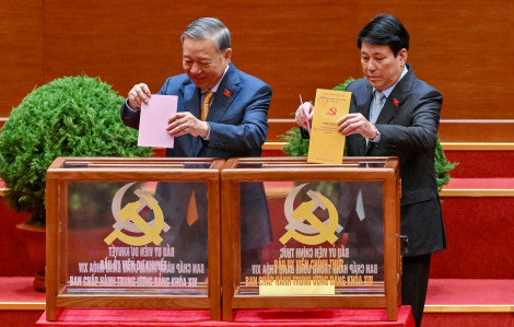 Thông qua danh sách trúng cử vào Ban Chấp hành Trung ương Đảng khóa XIV