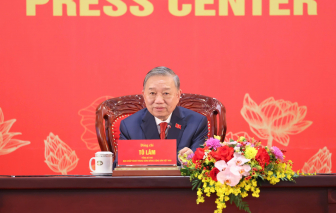 Tổng bí thư Tô Lâm chủ trì họp báo quốc tế