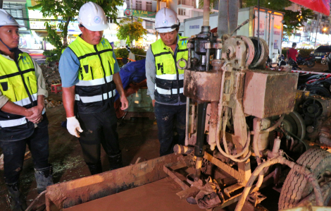Metro số 2 tăng tốc sau khởi công, hoàn thành khoan hơn 700 lỗ địa chất