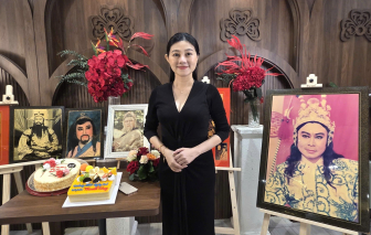 Cô đào Quế Trân kể chuyện lần đầu hát chung với kép đẹp Vũ Linh