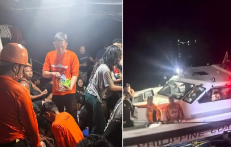 Chìm phà chở 342 người ở Philippines, nhiều người chết và mất tích