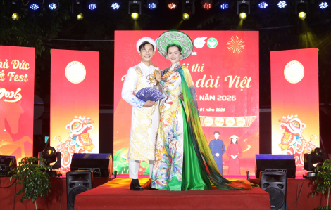 Phường Thủ Đức: Tôn vinh nét đẹp áo dài trong chuỗi chương trình lễ hội Tết Việt