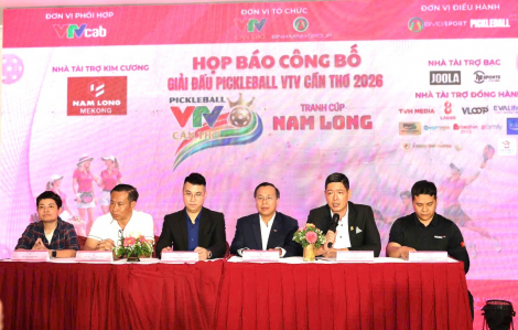 500 vận động viên tham gia giải Pickleball VTV Cần Thơ 2026
