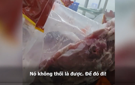 Thịt nghi hết hạn vẫn vào trường học: Sở GD-ĐT TPHCM nói gì?