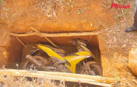 Vụ cướp ngân hàng ở Gia Lai: Chi tiết về hố chôn xe của 2 nghi phạm