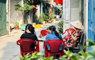 Chầm chậm xuân về nơi hẻm nhỏ