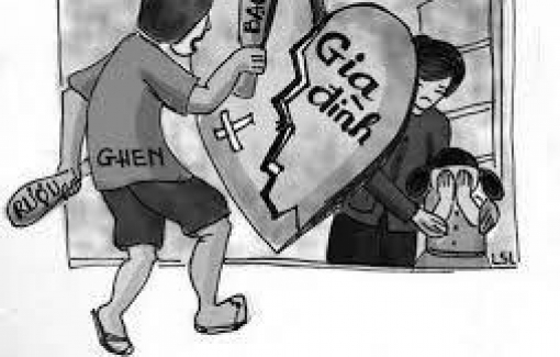 Vợ kiên quyết yêu cầu xử phạt chồng vì bạo lực gia đình