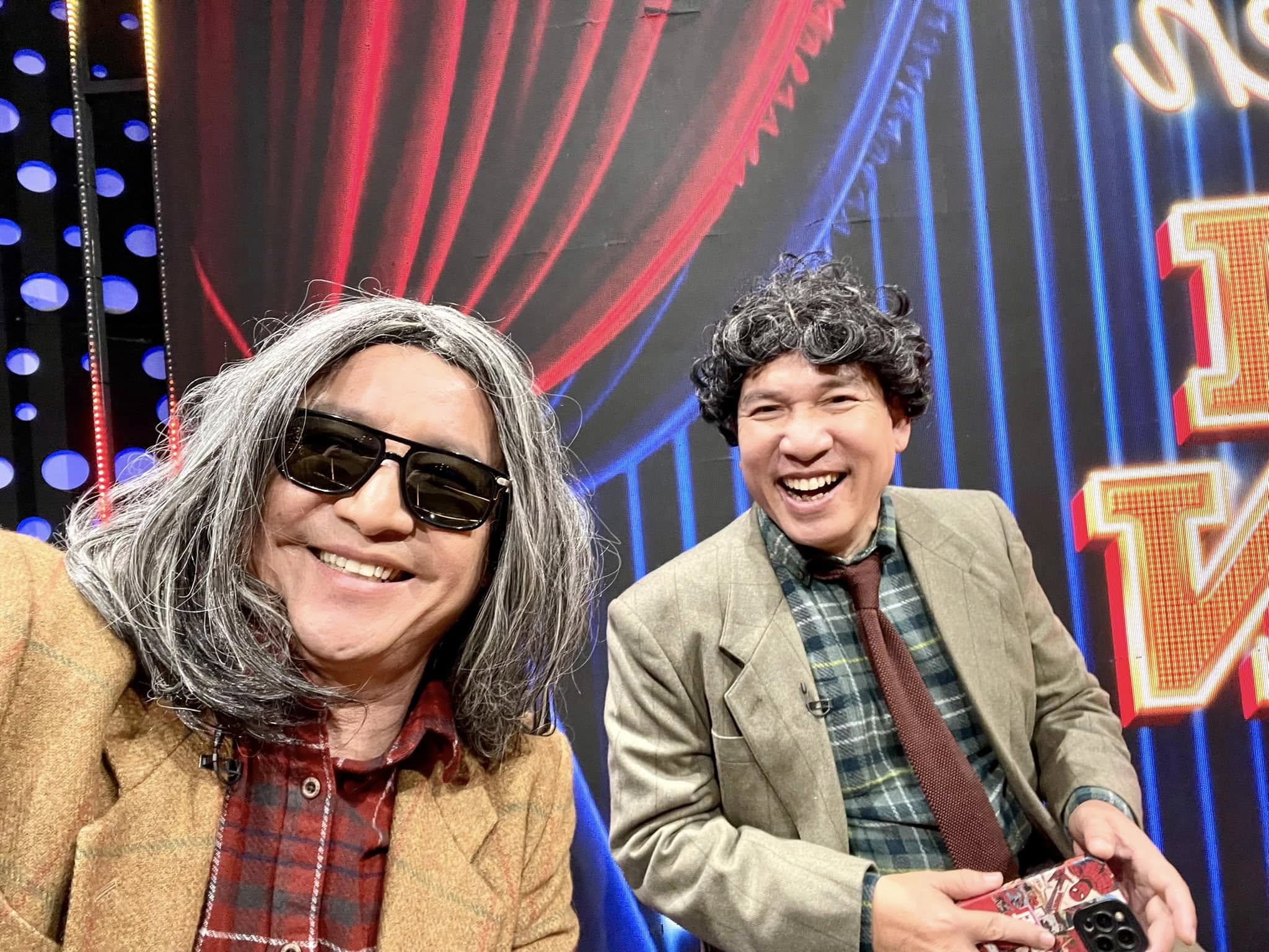 với nghệ sĩ Quang Thắng