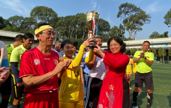 Sân Tao Đàn, điểm hẹn của ký ức và sự tri ân các nữ cựu cầu thủ bóng đá TPHCM
